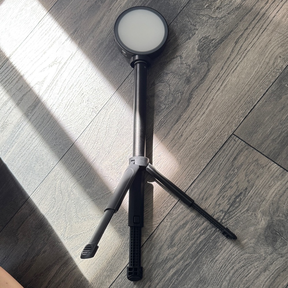 LumeCube video conferencing portable tripod light